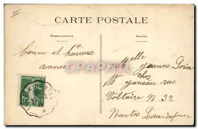 Légé (Loire-Inf.) - Hospital Militar da Visitação (Campanha 1914) - Cliché Lollier — Verso