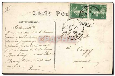 Epernay — Ziekenhuis-Ziekenhuis Auban-Moet — Militair Pavillon — De Champagne — Achterkant