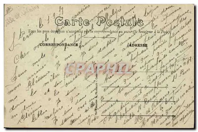 St-Pern (I-et-V.) — Vista Geral, lado Oeste da Comunidade da Torre Casa-Mãe das Prillites — Irmãs dos Pobres — Hospital militar temporário (Guerra 1914-1918) — Mary Roussellière édit, Rennes — Verso