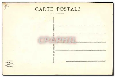Elsass und Lothringen — traditionelle Kleidung — Verlag Cr. Gérberet, Straßburg — Rückseite