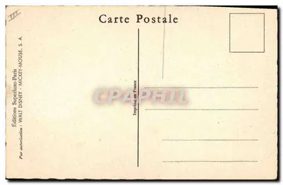 Os Sete Anões — Série n°24 — Éditions Superfluxe-Paris — Verso