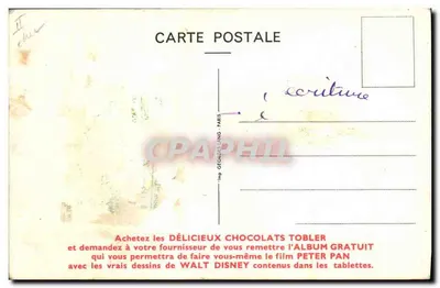Danchita — personagem Disney — Tobler — Verso