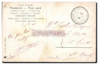 Cena de rua — mercado — editor R. 122 — Verso