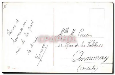 Mulheres no poço — Tunísia — editor Alain, n° 1707 — Verso