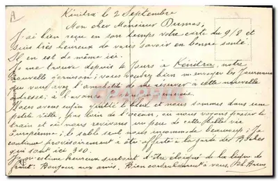 Marché à Kénitra — Vendeur assis près d'un panier de fruits — éditeur non visible — Verso