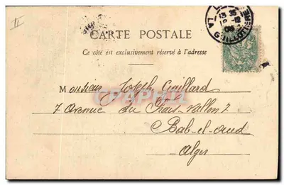 A Jornada de Pitou — caricatura militar — Philippe A. Perrot et Cie, n° 30637 — Verso