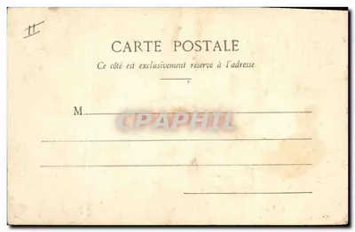 Frau im Bretonenkostüm — Galette à la renommée — Verlag Bonnecarré & Benaes in Paris — Rückseite