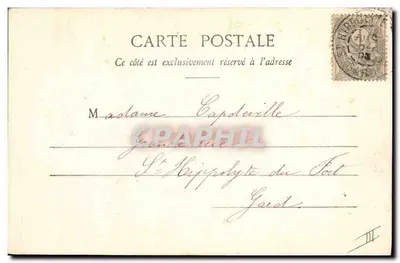 Sardinen der Sablais — Werbung für lokale Spezialitäten — Phototype A. Bergére & Cie, Nancy — Rückseite