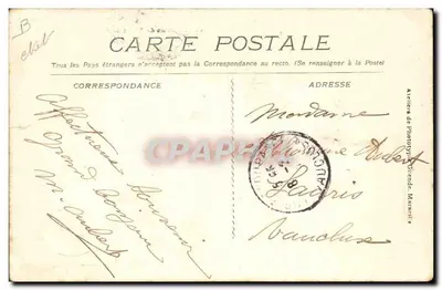Concours de Pêche de Palavas-les-Flots — scène portuaire avec foule et bateaux — éditeur non visible, n° de série non lisible — Verso