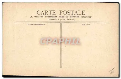 Nice - Túmulo de Gambetta — editor LEON SAERCK, Paris, número de série não visível — Verso