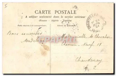 NANTES — Katedra — Grobowiec generała Lamoricière — Rewers