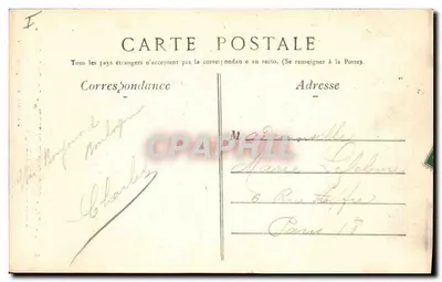 Boulogne-sur-Mer — La Cattedrale. Tomba di Monsignore Haffreingue — Editore Stévenard, n° 132 — Verso