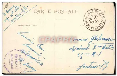 Amélie-les-Bains — Ospedale Militare — Libreria Xatard — Verso