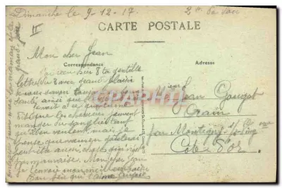 Lure — L'Ospedale Civile e Militare — Edizione della Maison Boué, a Lure — Verso
