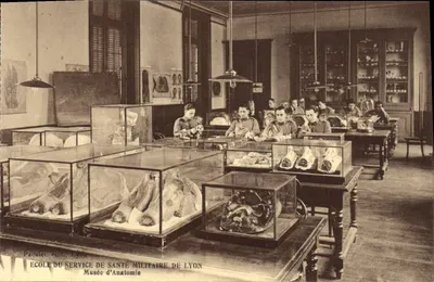Escola do Serviço de Saúde Militar de Lyon — Museu de Anatomia — Pacaët, edição Lyon