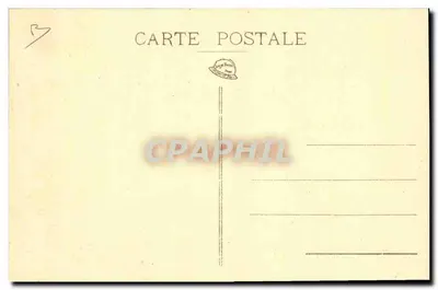 Escuela del Servicio Sanitario Militar — Hospital Militar de Instrucción — Desgenettes - Paseo de Honor — Parciet, ed. Lyon — Reverso