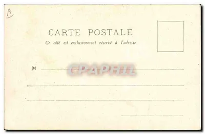Le Guichen — Croiseur de 1ère classe en voyage en Angleterre — A. Bougault, n° 557 — Verso