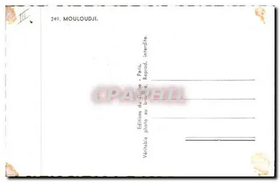 Portret uśmiechniętego młodego mężczyzny — Studio Harcourt — nr 249 — Rewers