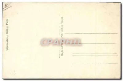 Maurice Chevalier — retrato em preto e branco — Estúdio G.L. Manuel Frères n°230 — Verso