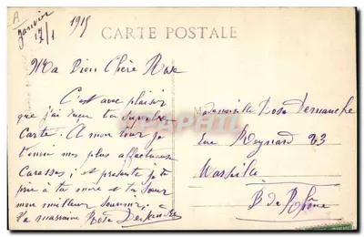 A Tríplice Entente — França protege-nos. — Editor Barabino, 38 Rue d'Aubagne - Marselha — Verso