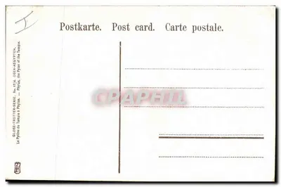 Phylae, het Pylon van het tempel van Campêlès — Serie Globe-Trotter, n° 1716 — Achterkant