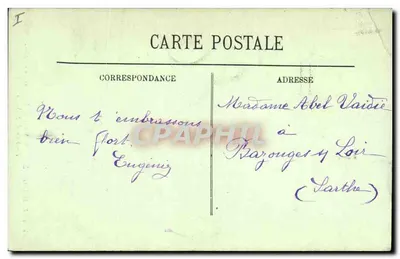 Zdjęcie z Argelès — Grób św. Sawina — LL — Rewers