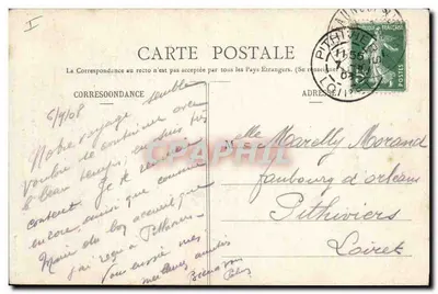 Châteauneuf-sur-Loire — Túmulo da Vrillière — Edição Vicugue — Verso