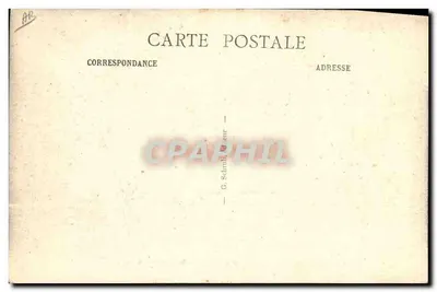 Mayence — Hospital Militar N°1 — Pavilhão das Senhoras — editor G. Schmih, Salfour — Verso