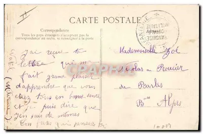 Cacciatorpediniere "Gaulois" — Marina Nazionale — 11.208 tonnellate — Editore ELD, n°705 — Verso