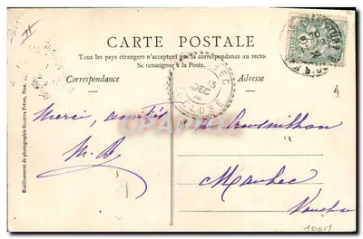 O Gaulois, encouraçado de esquadra — Coleção Artística 3204 — Edição Gilelta, fot., Nice. — Verso
