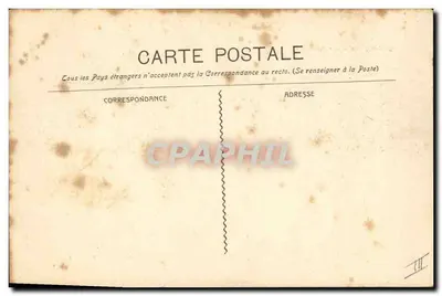 Couriçado francês "Le Gaulois" em Toulon — Guende fot. Marseille, n°399 — Verso