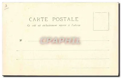 El "Guichen", Crucero de Primera Clase con el Sr. Loubet, Presidente de la República Francesa, en Viaje a Inglaterra (Julio 1903) — A. Bougault, n.º 559 — Reverso