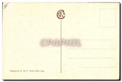 Vista de Veneza — noite — Louis Dauphig — Edições E. K. & C°, Paris, Série 1995 — Verso