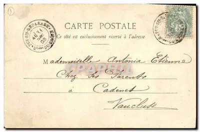 As surpresas do Ano Novo — 1904 — Phototype A. Bergeret & Cie, Nancy — Verso