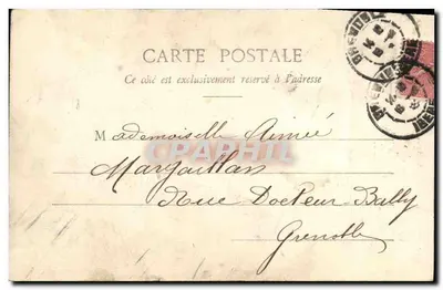 De verrassingen van het Nieuwe Jaar — 1904 — Fototype A. BERENET & CIE, Nancy — Achterkant