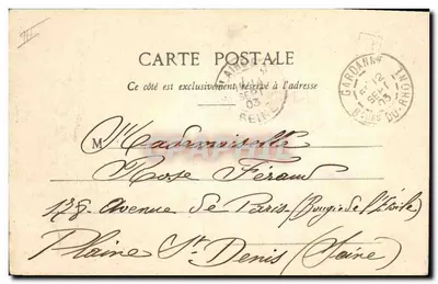 Il Barometro della Casa — La Pioggia — Fototipia A. Bourgoin a C. — N°2047 — Verso