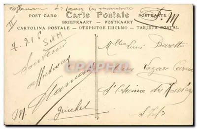 Vairés-Torcy — Kąt rybaczy — ND. Fot. — Rewers