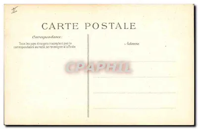 Paryż – Katedra Notre-Dame — Bête d’Amortissement na Balustradzie Wież — CRAPHIL n°4343 — Rewers