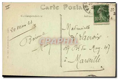 Katedra w Moulins — Figury bourbonzkie (Strona południowa) — ND. Fot. n°143 — Rewers