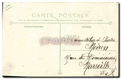Toulon — Funérailles des victimes de la Couronne — Discours de l'Amiral de Montferrand — Verso