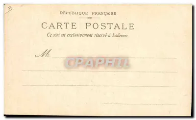 Funérailles de Félix Faure — Couronnes des sénateurs et députés — Édition E. La Dérée, Paris — Verso