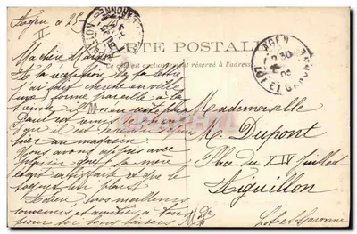 Estillac — Grobowiec Montluc — Fotograf Granièt, Agen — Rewers