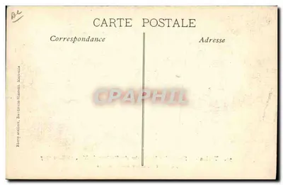 Toulon - Velório Nacional das Vítimas do Iéna, 16 de Março de 1907 — 1º Carro Fúnebre dos Oficiais — Verso