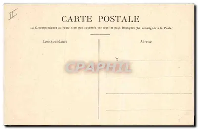 Campo de Sissonne — A Enfermaria — Verso