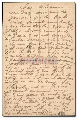 मैक्सेविल के किला के अम्बुलेंस — युद्ध 1914-1915 — प्रकाशक नैंसी-पेरिस, छापकर बर्जर-लेव्रॉल — पीछे