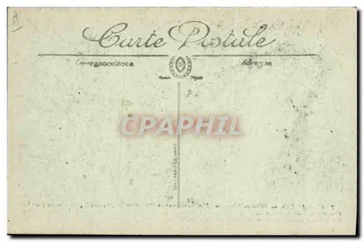 Sèvres — Trianon-Palace — Hotel transformado em hospital inglês, depois local de reunião para as Conferências Interalliadas — LL. — Verso
