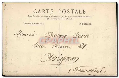 Cão sanitário e patriota — Edição Lorraine — Verso