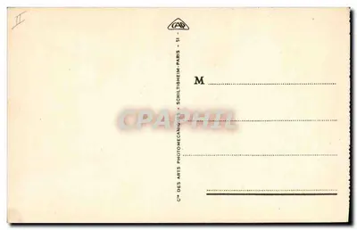 Para z kostiumem alzaskim — Souvenir d'Alsace — Cie des Arts Photomécaniques, n° 4 — Rewers