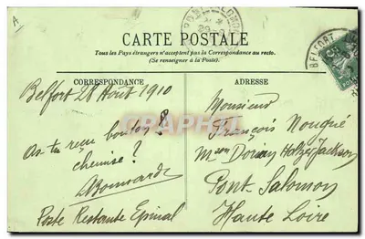Typ Alzackiej — L.L. — Wydawca L.L. n°90 — Rewers