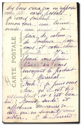 Makak i leopard — Fables de La Fontaine — Imp. phot. Royer et Cie, Nancy — Rewers